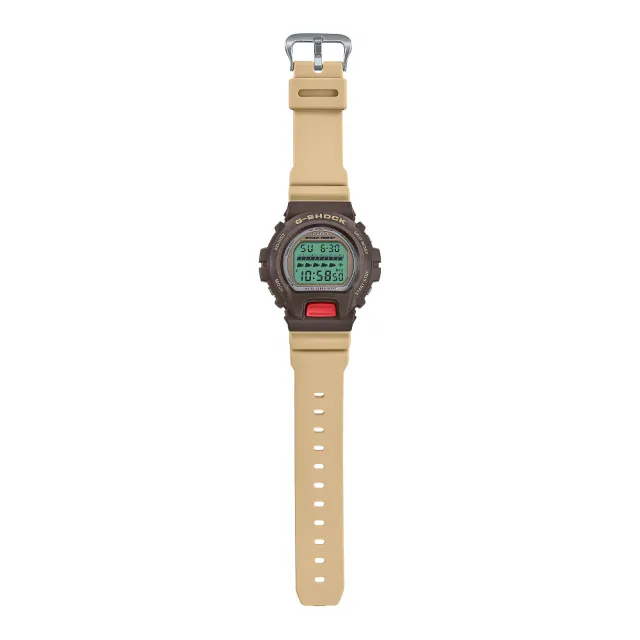 【CASIO 卡西歐】G-SHOCK復古時尚電子錶(DW-6600PC-5)