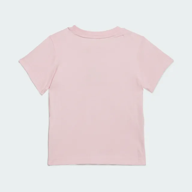 【adidas 愛迪達】ESSENTIALS 運動套裝 短袖/短褲 嬰幼童裝(HR5886)