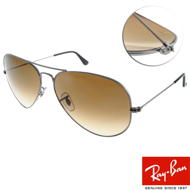 RayBan 雷朋 太陽眼鏡 經典飛行款(銀#RB3025 00451-62mm)