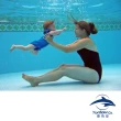 【Konfidence 康飛登】Babywarmas 嬰兒保暖泳衣(點點藍)