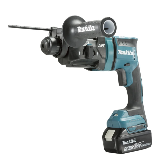 【MAKITA 牧田】18V充電式鎚鑽 DHR182RGWJ +DX05附集塵頭18V 6.0A*2(DHR182RGWJ)