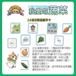 【Little Star】我愛吃蔬菜-兒童學習趣味寶盒(魔力點點筆系列)