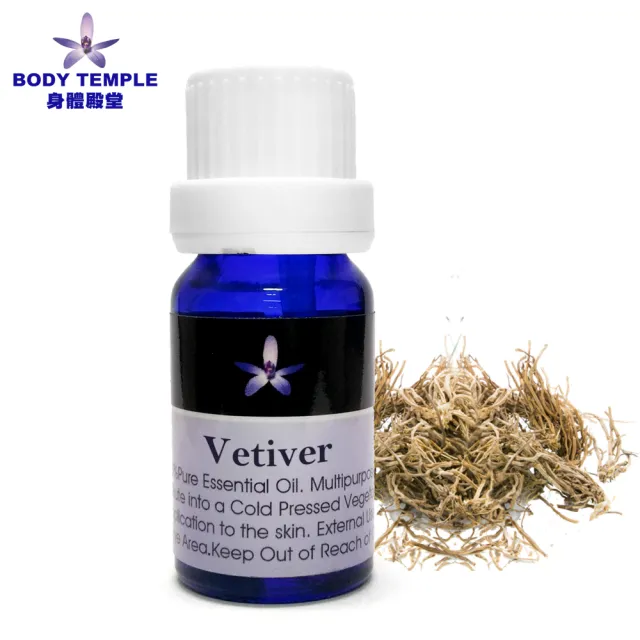 【Body Temple身體殿堂】岩蘭草芳療精油10ml(Vetiver)