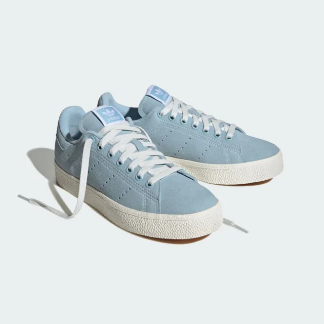 【adidas 愛迪達】休閒鞋 女鞋 運動鞋 三葉草 STAN SMITH CS W 藍 IG2901