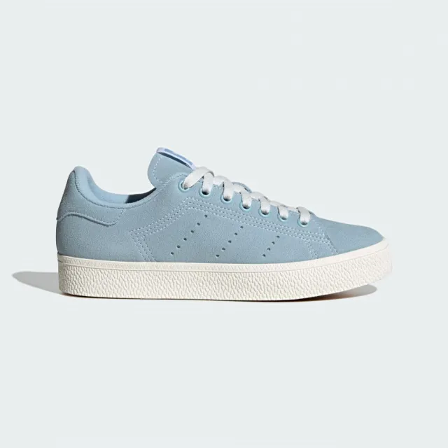 【adidas 愛迪達】休閒鞋 女鞋 運動鞋 三葉草 STAN SMITH CS W 藍 IG2901