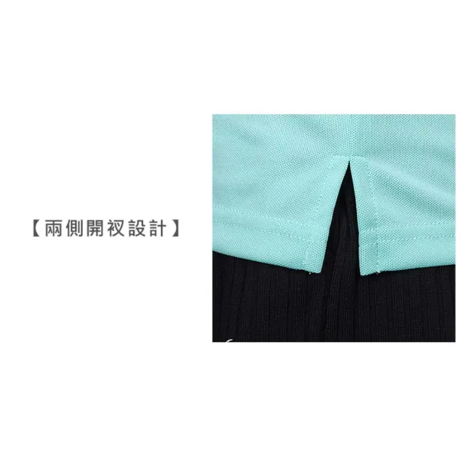 【KAPPA】女短袖POLO衫-台灣製 慢跑 高爾夫 網球 吸濕排汗 上衣 蒂芬綠白(321S7UW-WEV)