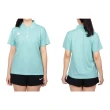【KAPPA】女短袖POLO衫-台灣製 慢跑 高爾夫 網球 吸濕排汗 上衣 蒂芬綠白(321S7UW-WEV)