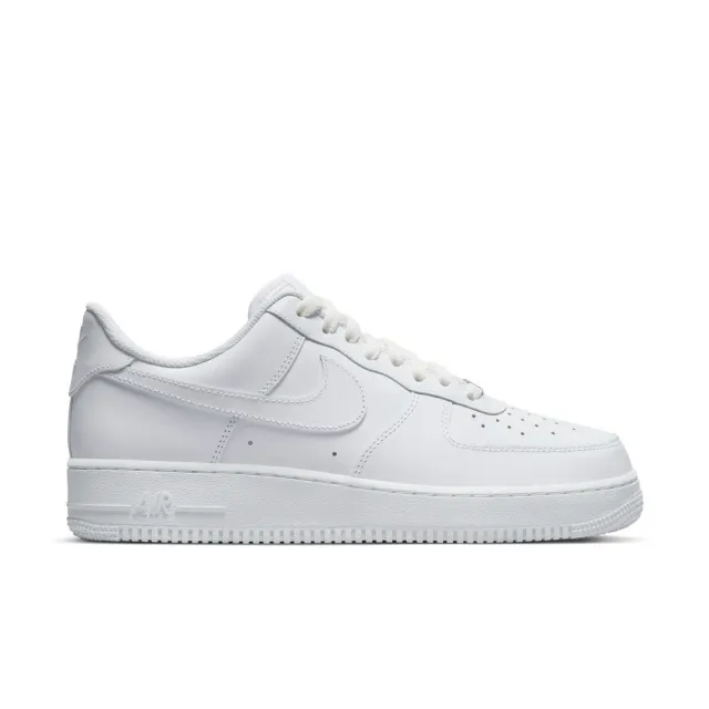 【NIKE 耐吉】NIKE AIR FORCE 1 休閒鞋 男鞋 白 全白 經典(CW2288-111)