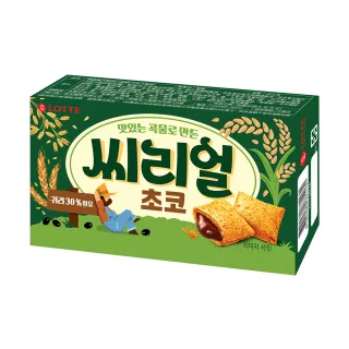 【Lotte 樂天】韓國樂天穀物口袋餅-巧克力風味(42g)