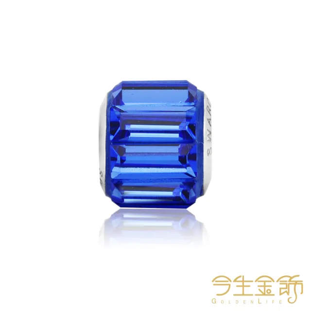 【今生金飾】永恆藍寶(施華洛水晶串珠)