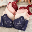 【魔莉莎】4套組 極致奢華優雅花樣蕾絲機能胸罩(C107)