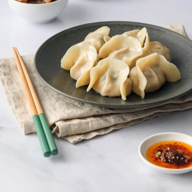 【餃子樂】高麗菜水餃x2包+三鮮海味餃x1包(人氣組合嚐鮮免運)