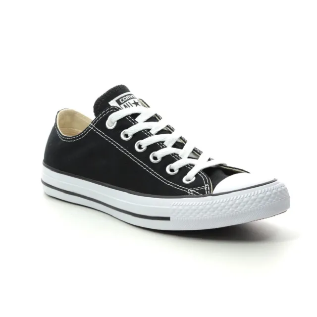 【CONVERSE】ALL STAR OX BLACK 男女鞋 休閒 黑色 低筒(M9166C)