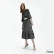 【iROO】兩穿式點點寬袖長洋裝
