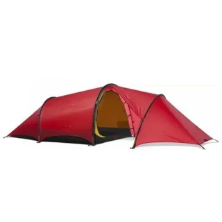 【HILLEBERG】安哲 黃標 Anjan 3 GT 輕量抗撕裂三人帳篷_2.3kg / 極佳舒寬敞使用空間(017412 紅)