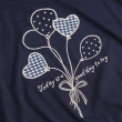 【ILEY 伊蕾】愛心氣球運動風縲縈休閒上衣(深藍色；M-XL；1222311002)