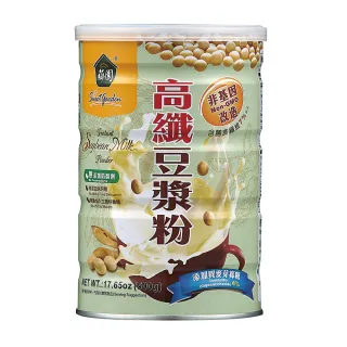 【薌園】高纖豆漿粉500gX1罐