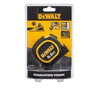 【DEWALT 得偉】5.5M*25mm專業捲尺 橡膠(DWHT 36161)