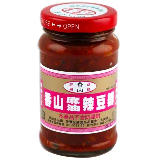 【香山】辣豆瓣135g(小玻璃瓶)