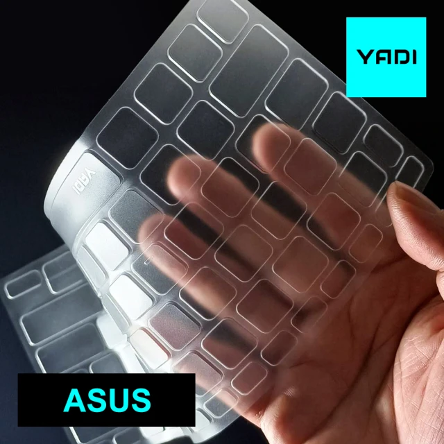 【YADI】ASUS E510MA 專用 高透光SGS抗菌鍵盤保護膜(防塵 抗菌 防水 光學級TPU)