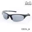 【MOLA摩拉】摩拉運動太陽眼鏡-整組UV400小到一般臉型 騎車 高爾夫 跑步 棒球(Cecil-bl)
