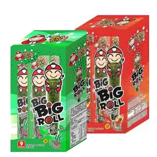 【泰國小老板】海苔棒棒捲12盒/箱(原味27g/辣味27g/BBQ風味27g)