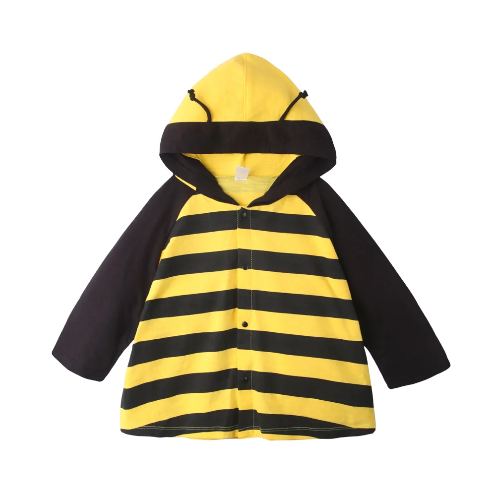 【baby童衣】任選 嬰兒披風 薄外套 動物小外套 60105(蜜蜂)
