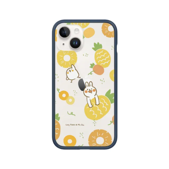【RHINOSHIELD 犀牛盾】iPhone SE3/SE2/8/7系列 Mod NX手機殼/懶散兔與啾先生-鳳梨(懶散兔與啾先生)
