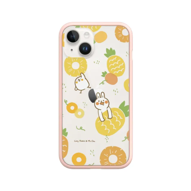 【RHINOSHIELD 犀牛盾】iPhone SE3/SE2/8/7系列 Mod NX手機殼/懶散兔與啾先生-鳳梨(懶散兔與啾先生)