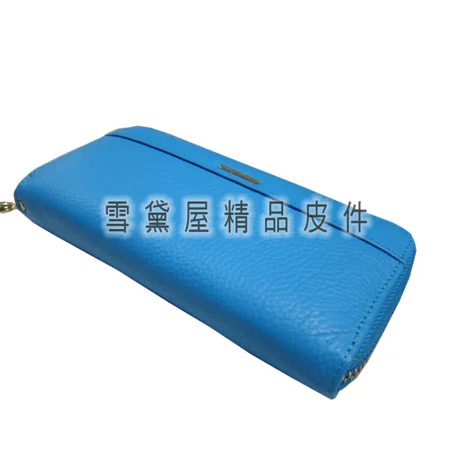 【SNOW.bagshop】雙11  長夾U型包覆拉鍊型主袋專櫃100%進口牛皮革台灣製造品質保證大