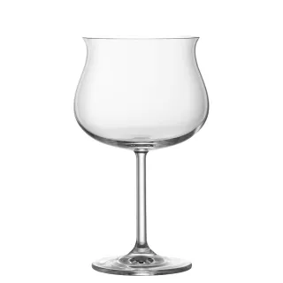 【LUCARIS】無鉛水晶鬱金香酒杯 575ml 1入 Rims系列(調酒杯 水晶玻璃杯)