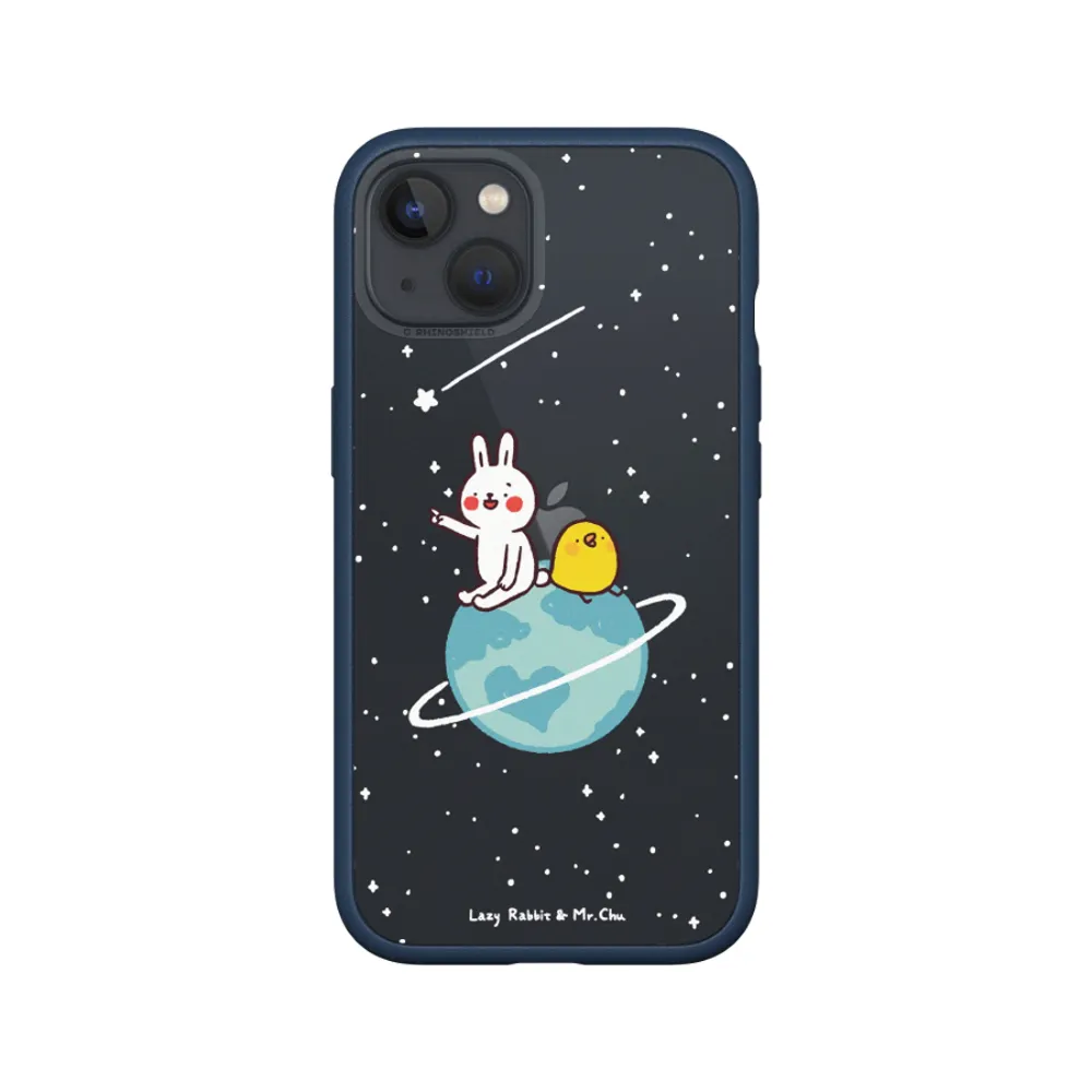 【RHINOSHIELD 犀牛盾】iPhone 11/11 Pro/Max Mod NX手機殼/懶散兔與啾先生-小宇宙(懶散兔與啾先生)