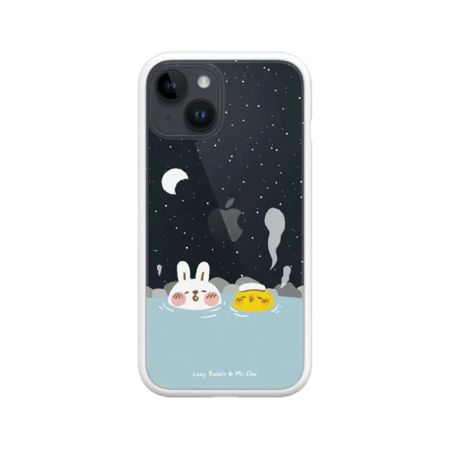 【RHINOSHIELD 犀牛盾】iPhone SE3/SE2/8/7系列 Mod NX手機殼/懶散兔與啾先生-泡溫泉(懶散兔與啾先生)