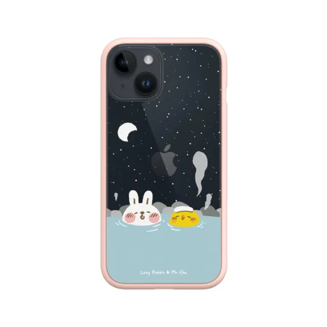 【RHINOSHIELD 犀牛盾】iPhone SE3/SE2/8/7系列 Mod NX手機殼/懶散兔與啾先生-泡溫泉(懶散兔與啾先生)
