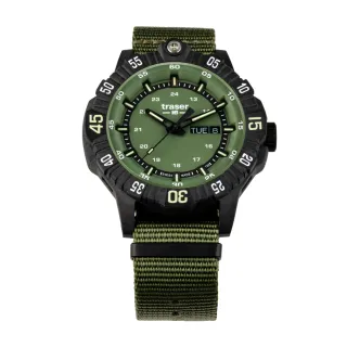 【TRASER】P99 Q Tactical Green 軍錶-NATO尼龍錶帶(#110726)