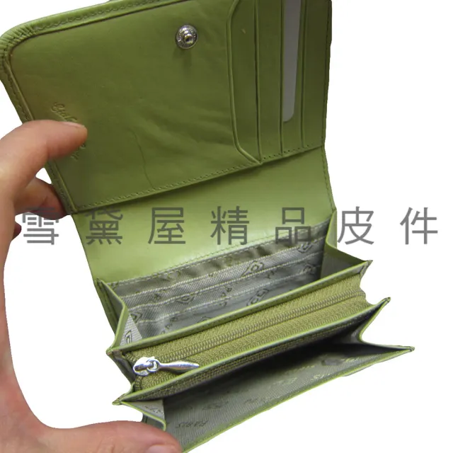 【SNOW.bagshop】雙11 短夾中性復古皮夾二折暗扣式主袋100%進口牛皮革(材質輕巧大方