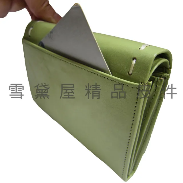 【SNOW.bagshop】雙11 短夾中性復古皮夾二折暗扣式主袋100%進口牛皮革(材質輕巧大方
