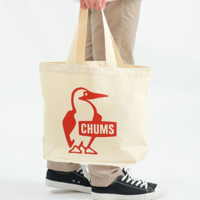 CHUMS CHUMS 休閒 Booby Canvas Tote 托特包 紅(CH602149R063)