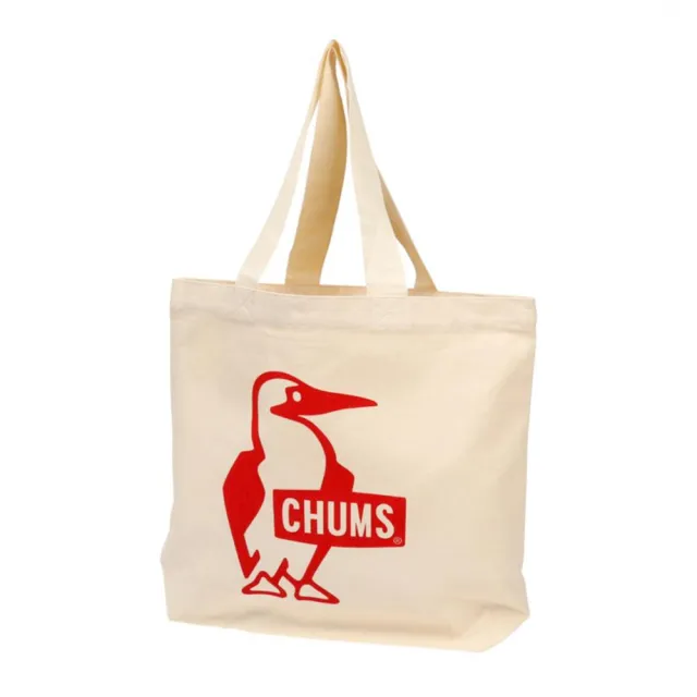 【CHUMS】CHUMS 休閒 Booby Canvas Tote 托特包 紅(CH602149R063)