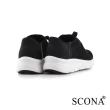 【SCONA 蘇格南】樂活輕量舒適休閒鞋(黑色 7390-1)
