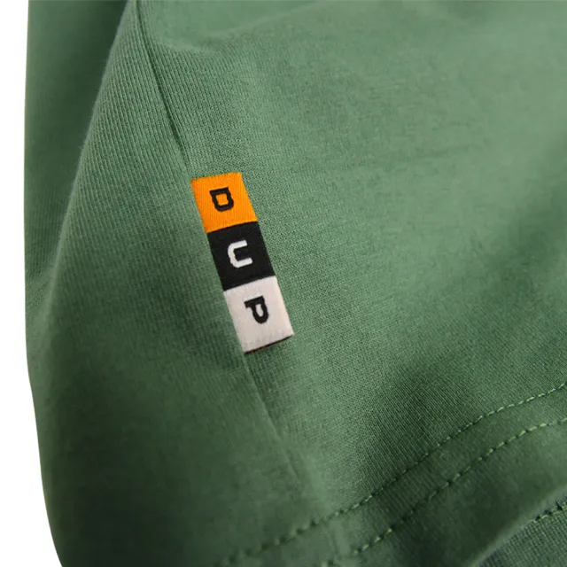 【DeveUP】『DeveUP』棉質寬版厚圓領素口袋TEE(產品編號 : D01414 湖水綠)