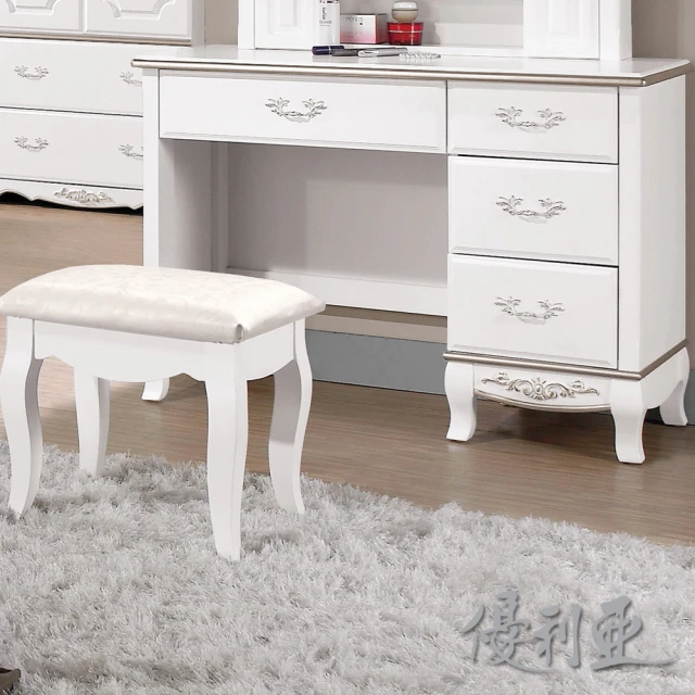 文創集 歌斯2.8尺可伸縮側推式鏡面組合(含化妝椅)評價推薦