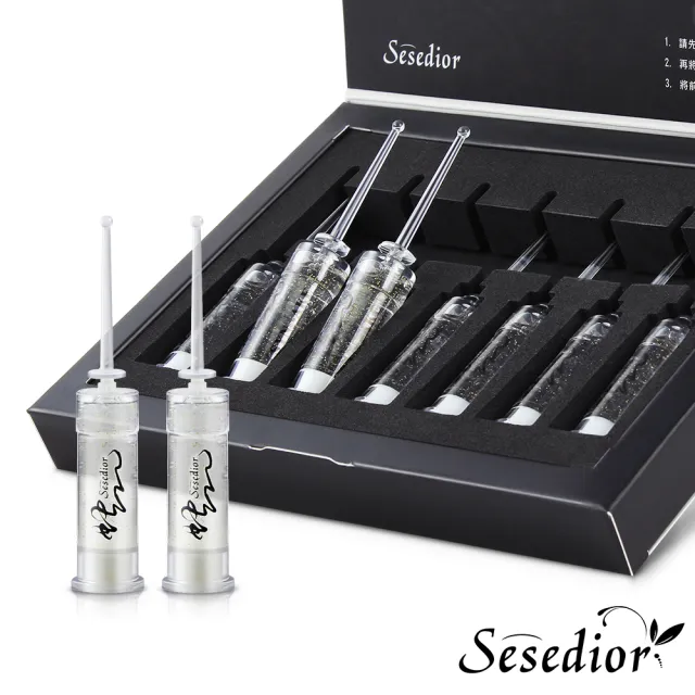 【sesedior 希希娣兒】金箔類蛇毒胜肽抗皺美白安瓶(2ml/瓶 共14ml)