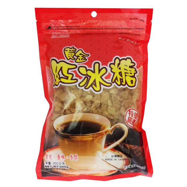 【耆盛】黃金紅冰糖(600G)