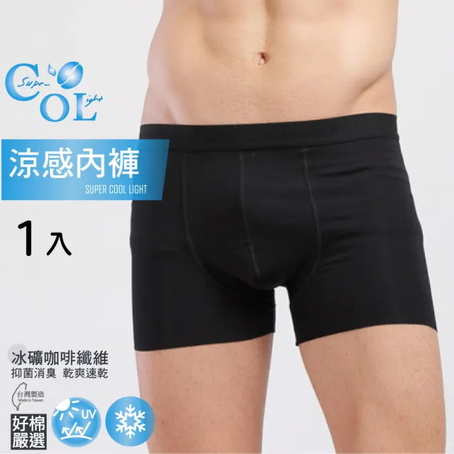 【好棉嚴選】冰涼感紗 男內褲四角褲平口褲(冰絲冰紗抗UV紫外線吸濕排汗快乾速乾爽透氣抑抗菌除臭)