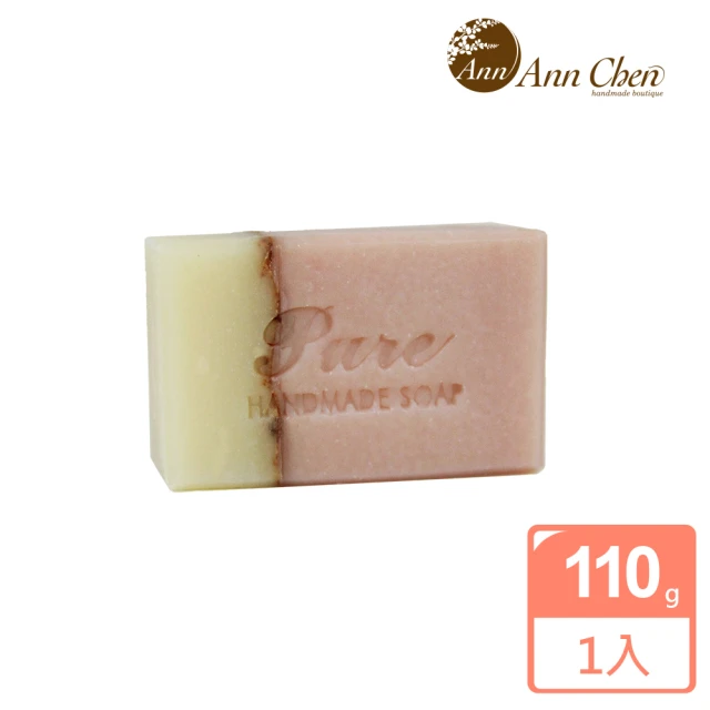 AnnChen陳怡安手工皂 粉玫優格手工皂110g(清新舒緩系列)