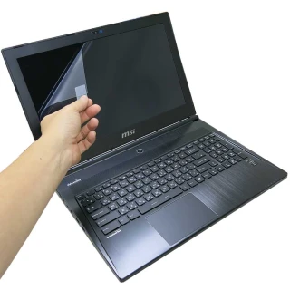 【EZstick】MSI GS60 6QC 系列專用 靜電式筆電液晶螢幕貼(可選鏡面或霧面)