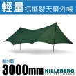【HILLEBERG】Tarp 10 XP 輕量抗撕裂天幕外帳350x290cm(022161 綠)