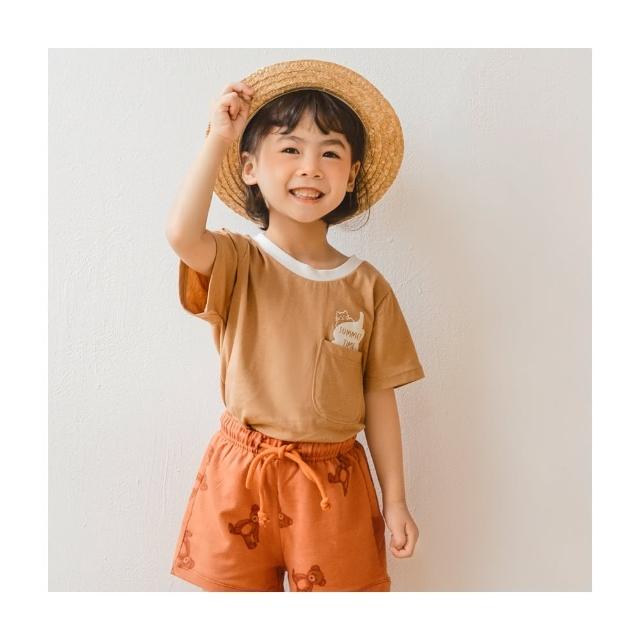 【OB 嚴選】美國棉夏日冰淇淋印花短袖上衣童裝 《QA1702》