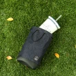 【icleaXbag 點子包】簡約XL號真皮帆布購物袋+簡約飲料隨行袋(福袋 可自由搭配 帆布袋 小物包 大容量)